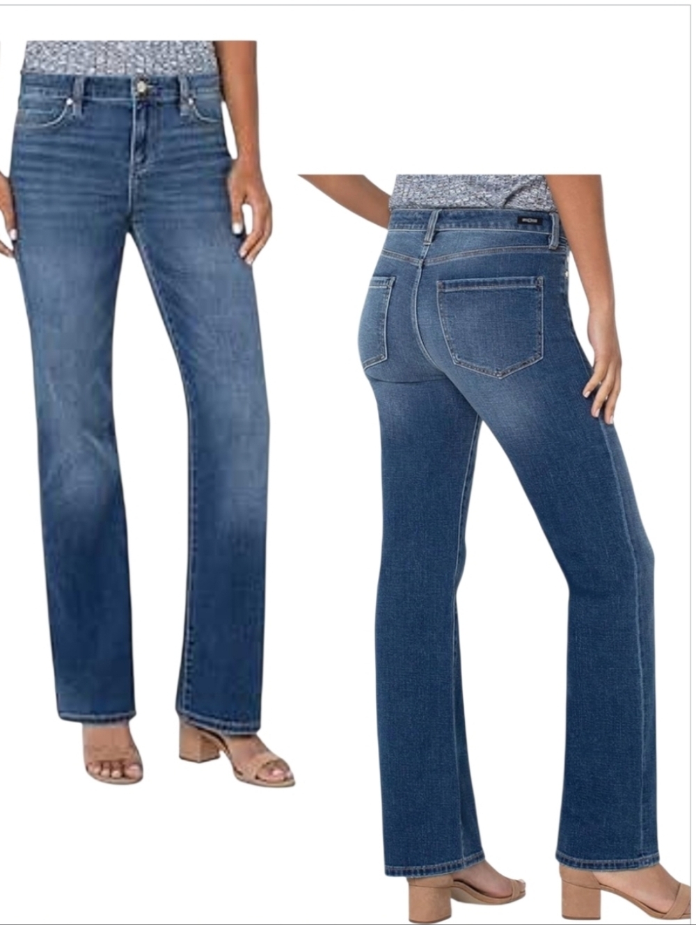 NWT Liverpool Lucy Bootcut Jeans Sz 6/28 Mid-Rise Yuba Wash